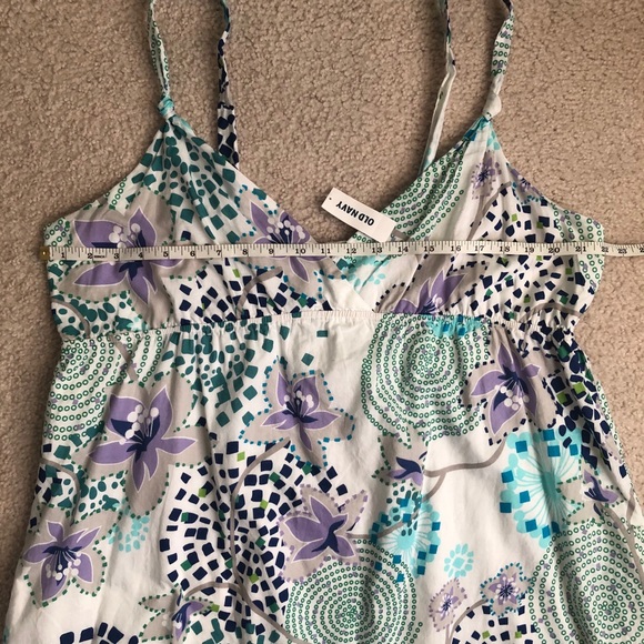 Old Navy White Floral Dress sz XXL - Picture 12 of 13
